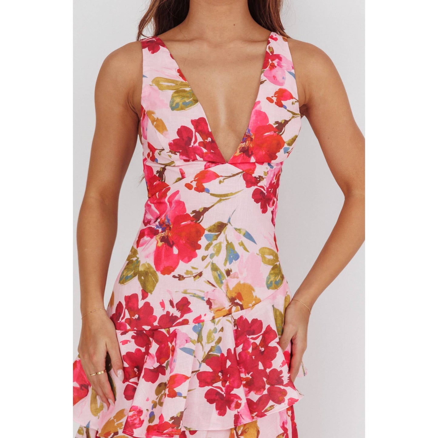 Sydney Floral Tiered Maxi Dress