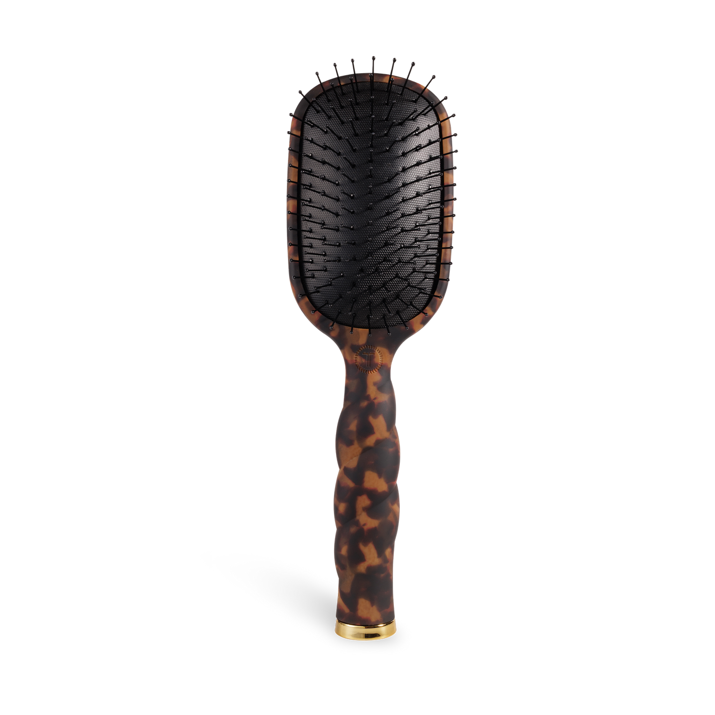 Teleties Detangler Hair Brush for Medium Hair in Tortoise