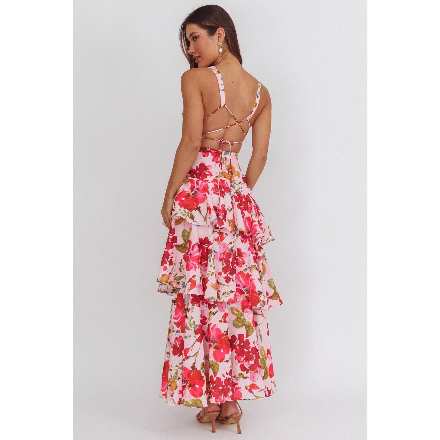 Sydney Floral Tiered Maxi Dress