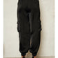 Keanna High Waisted Satin Utility Trousers