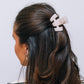 Classic Almond Beige Petite Claw Clip