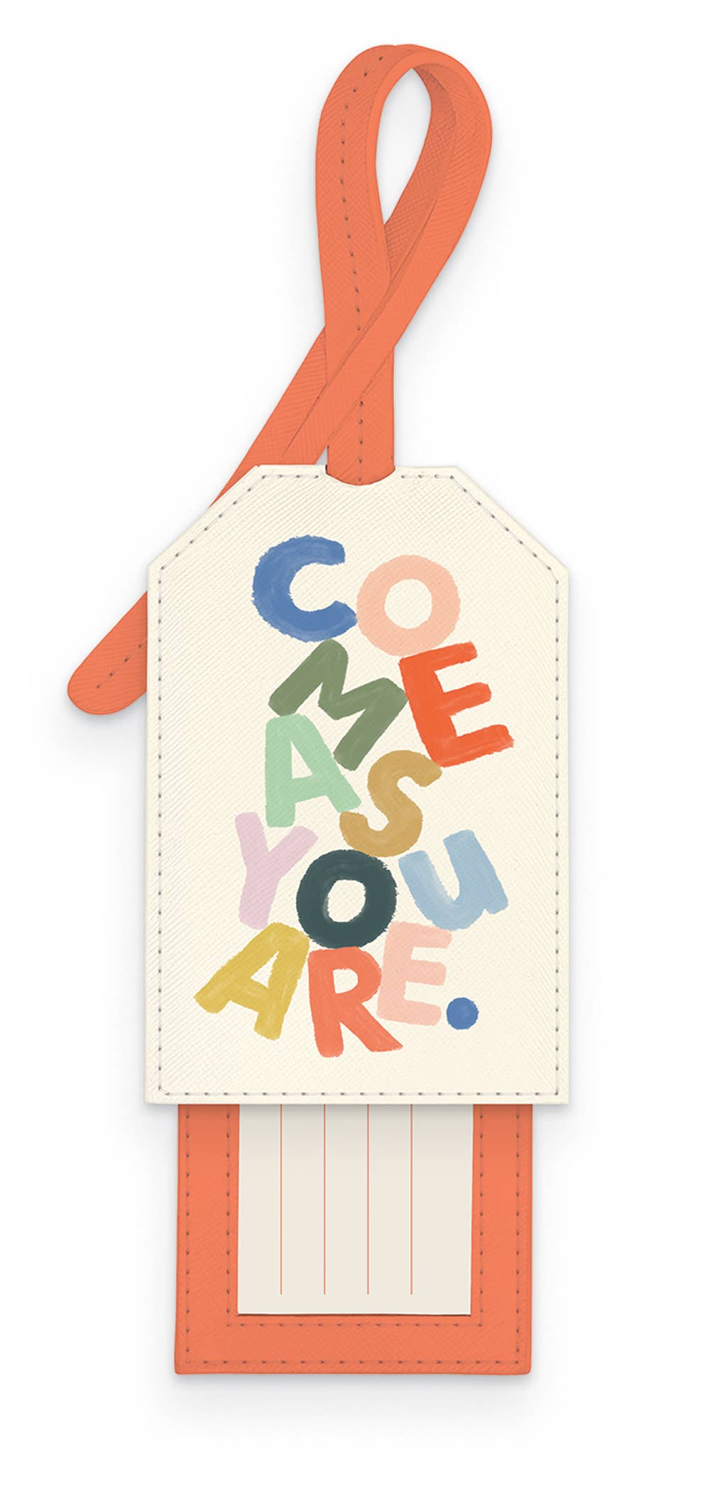 Come As You Are Luggage Tag