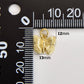 Gold Filled Butterfly Charm Pendant Small