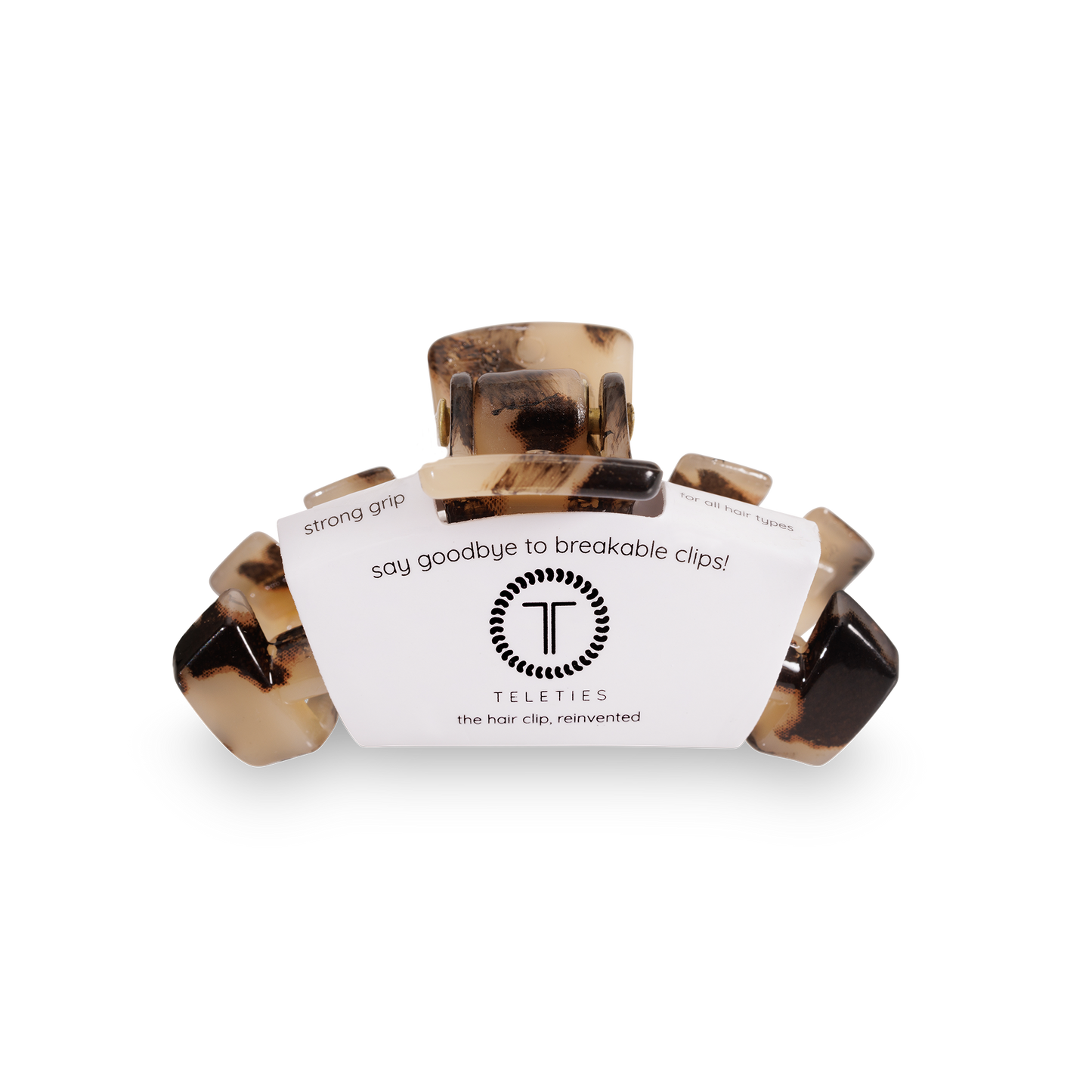 Tiny Blonde Tortoise Classic Hair Clip
