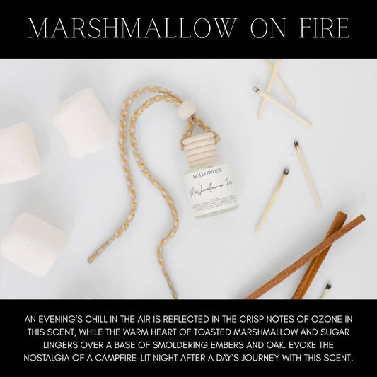 Marshmallow On Fire Car Diffuser