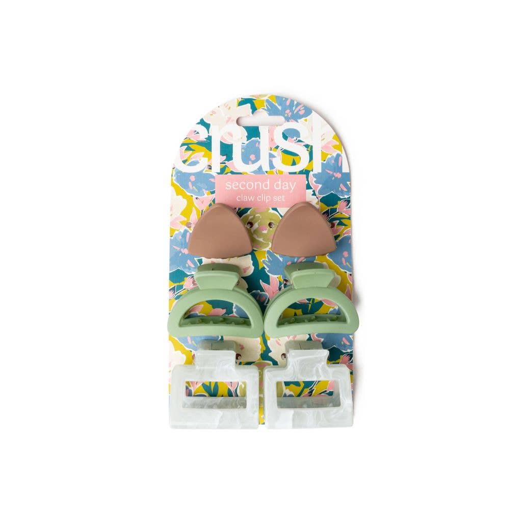 Crush Second Day Claw Clip Sets