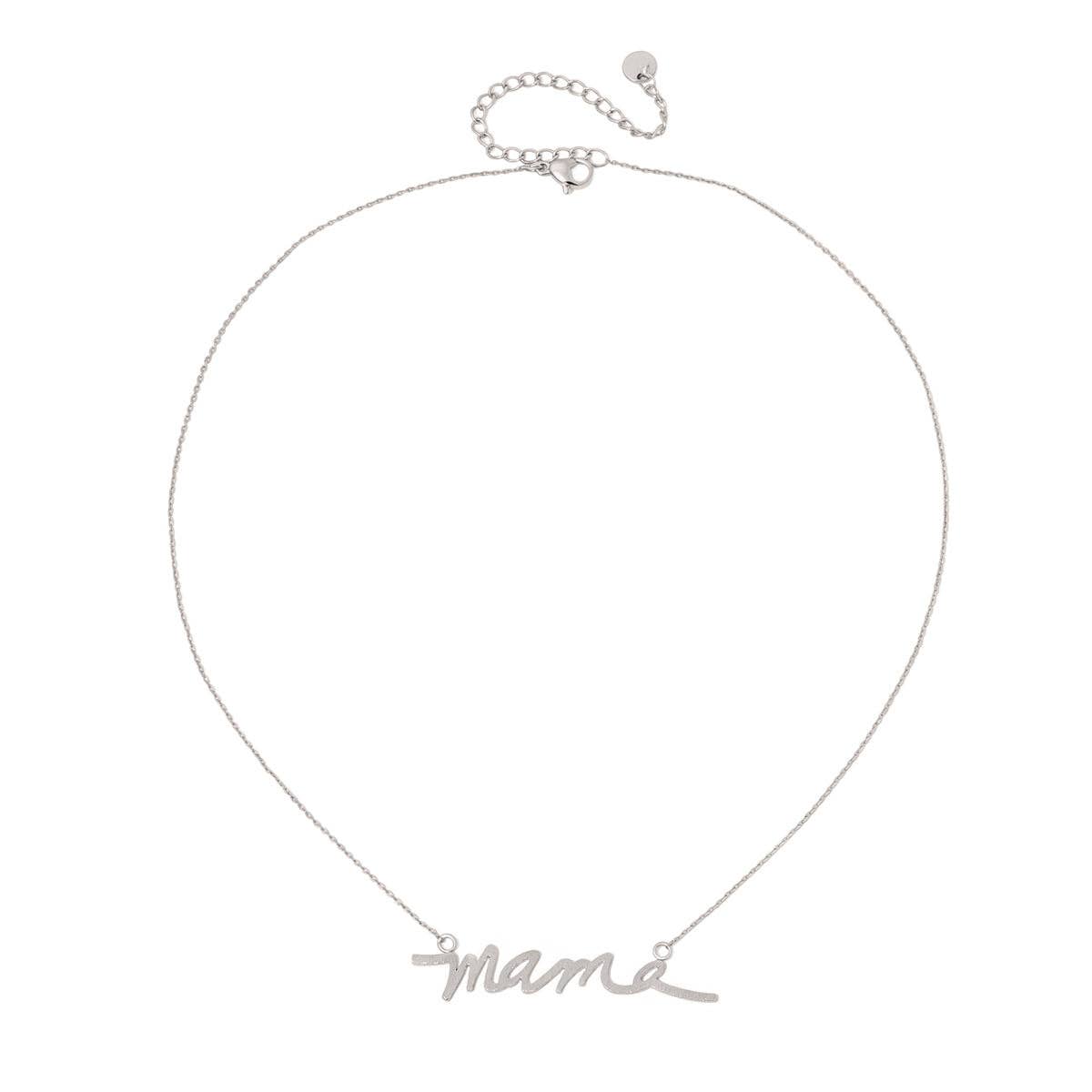 Mama Necklace in Gold