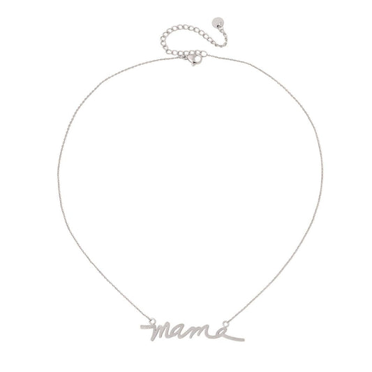 Mama Necklace in Silver