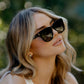 Dakota Gradient Black Lens Sunglasses