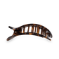 Medium Tortoise Round Flat Hair Clip