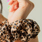 Spotted Cheetah Jumbo Scrunchie