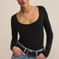 Willow Second Skin Scoop Neck Top