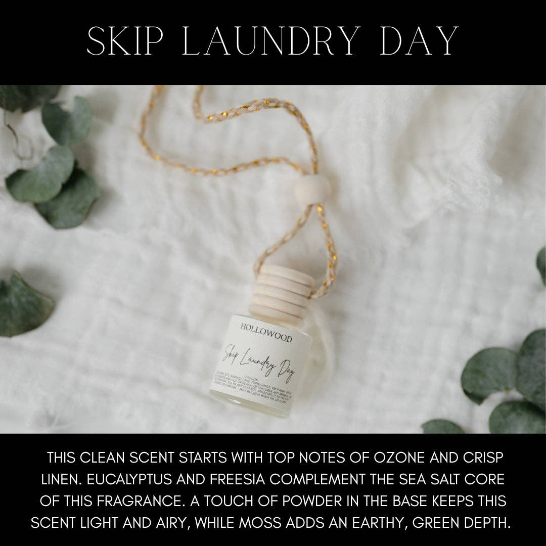 Skip Laundy Day Car Diffuser