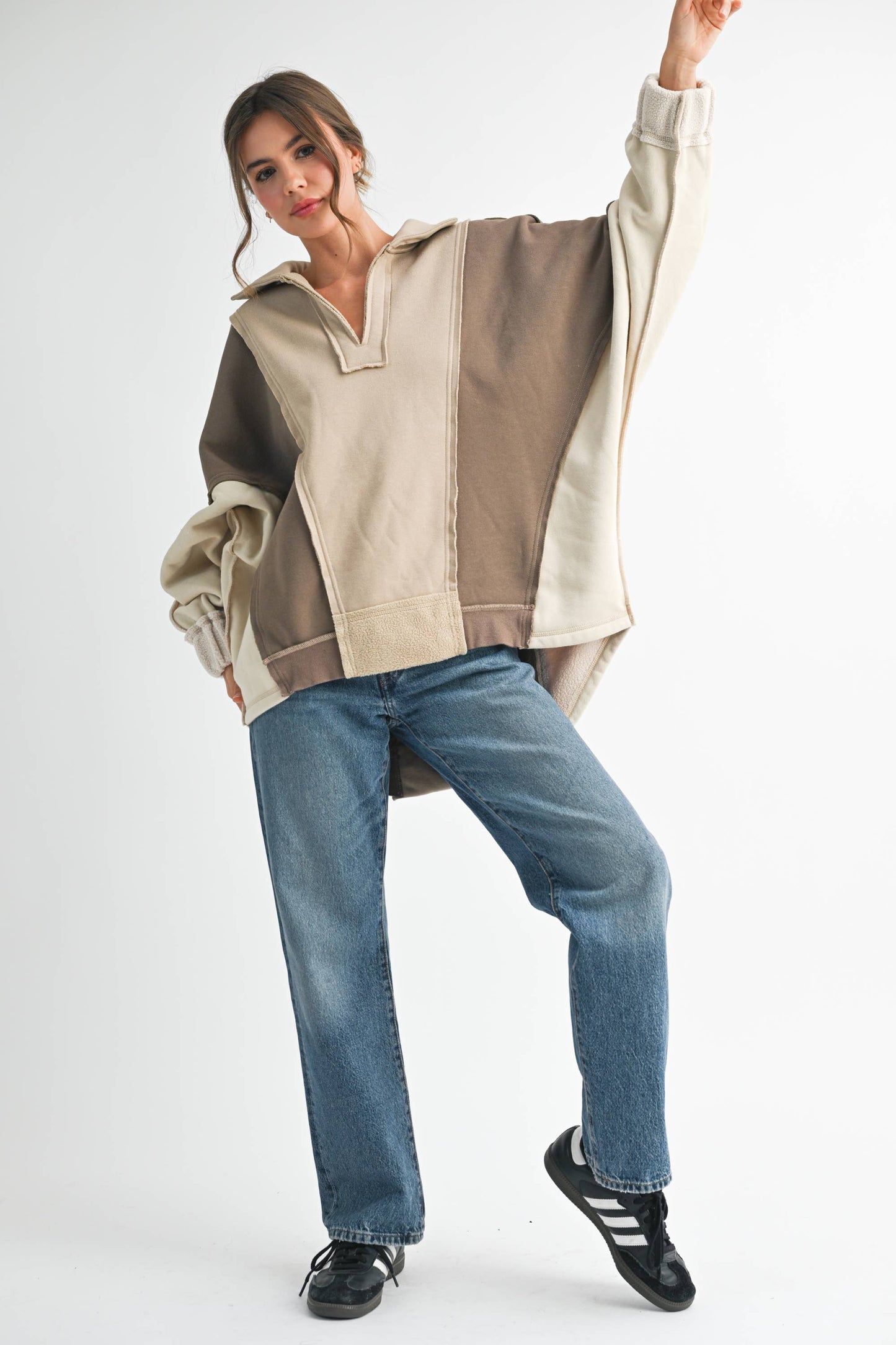 Lallie Sweatshirt in Oat