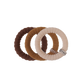 Espresso Yourself Small Nylon Hair Ties