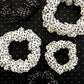 Large Polka Dot Party Silk Scrunchies