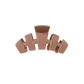 Tiny Mocha Mousse Classic Hair Clip