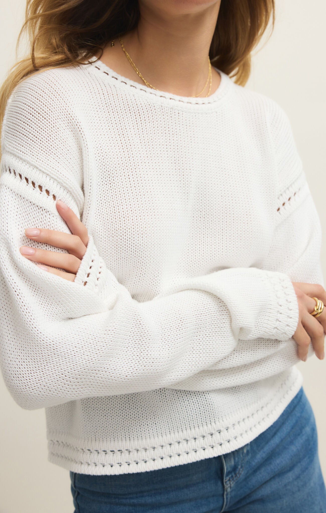 Bellami Sweater in White