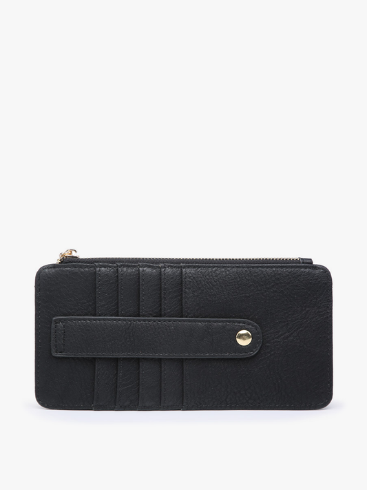 Saige Slim Wallet in Black