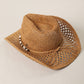 Coastal Paper Straw Cowboy Hat