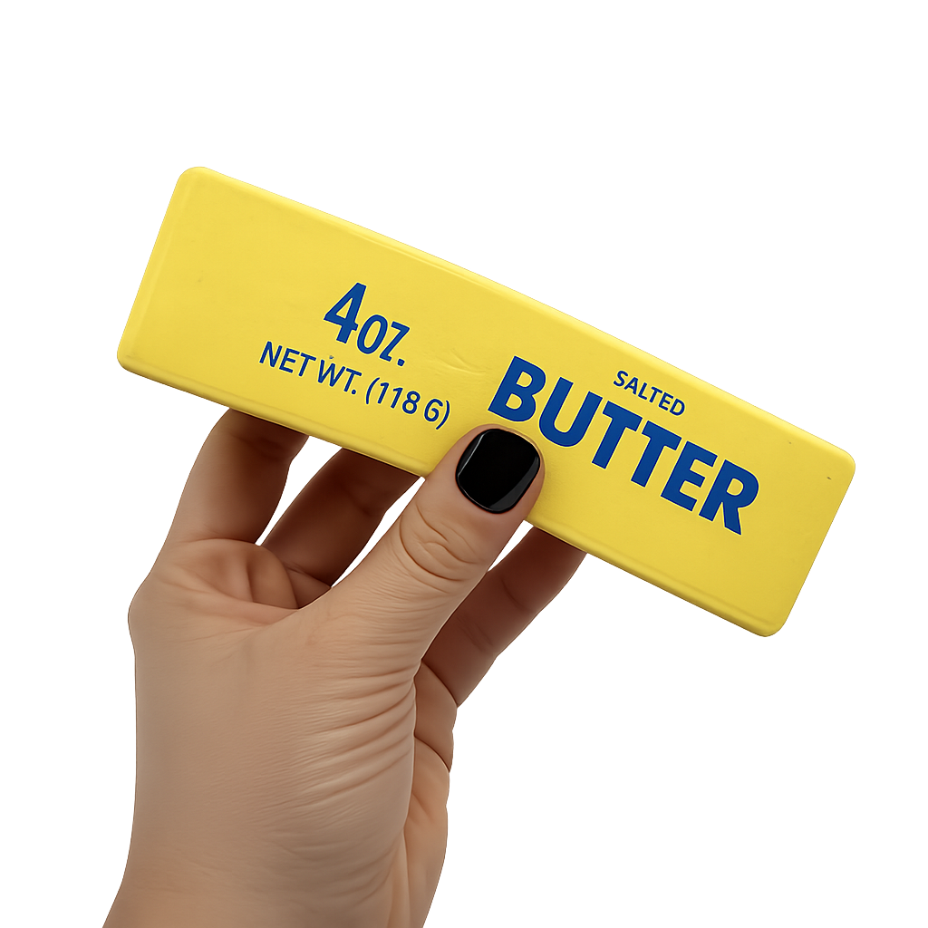 Small Butter Stick Slow Rise Fidget Toy