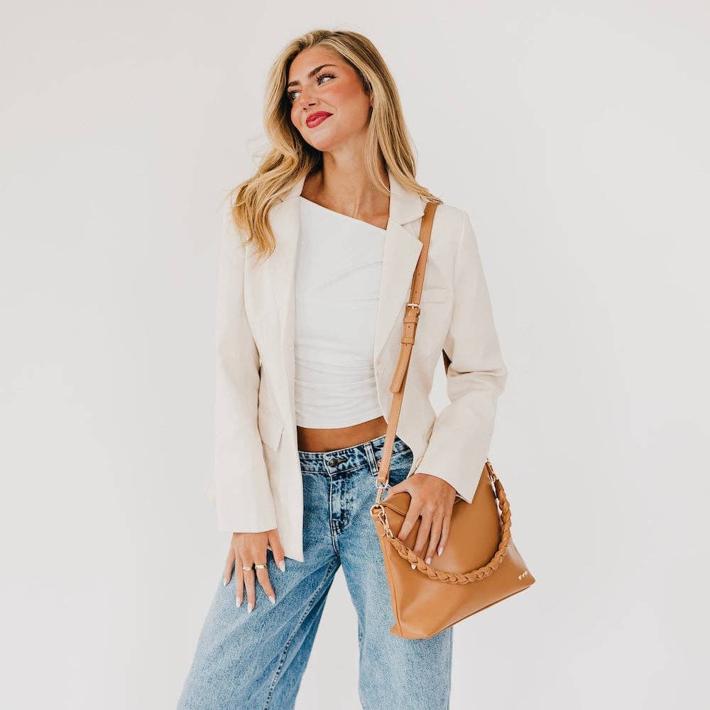 Shay Crossbody Bag in Chocolate