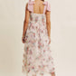 Kari Floral Smocked Midi Dress