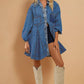 Rachel A-Line Denim Dress