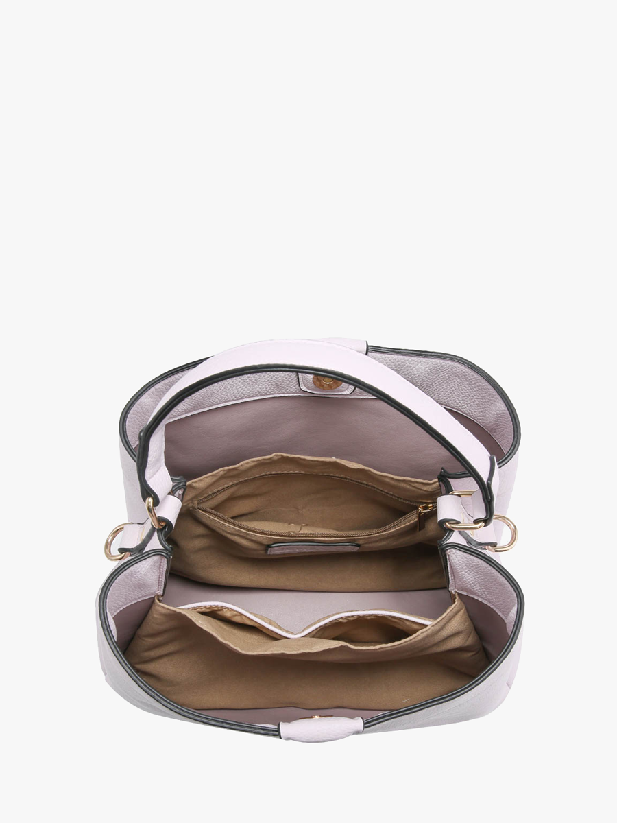 Tati Satchel in Cow Print
