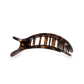Small Tortoise Round Flat Hair Clip