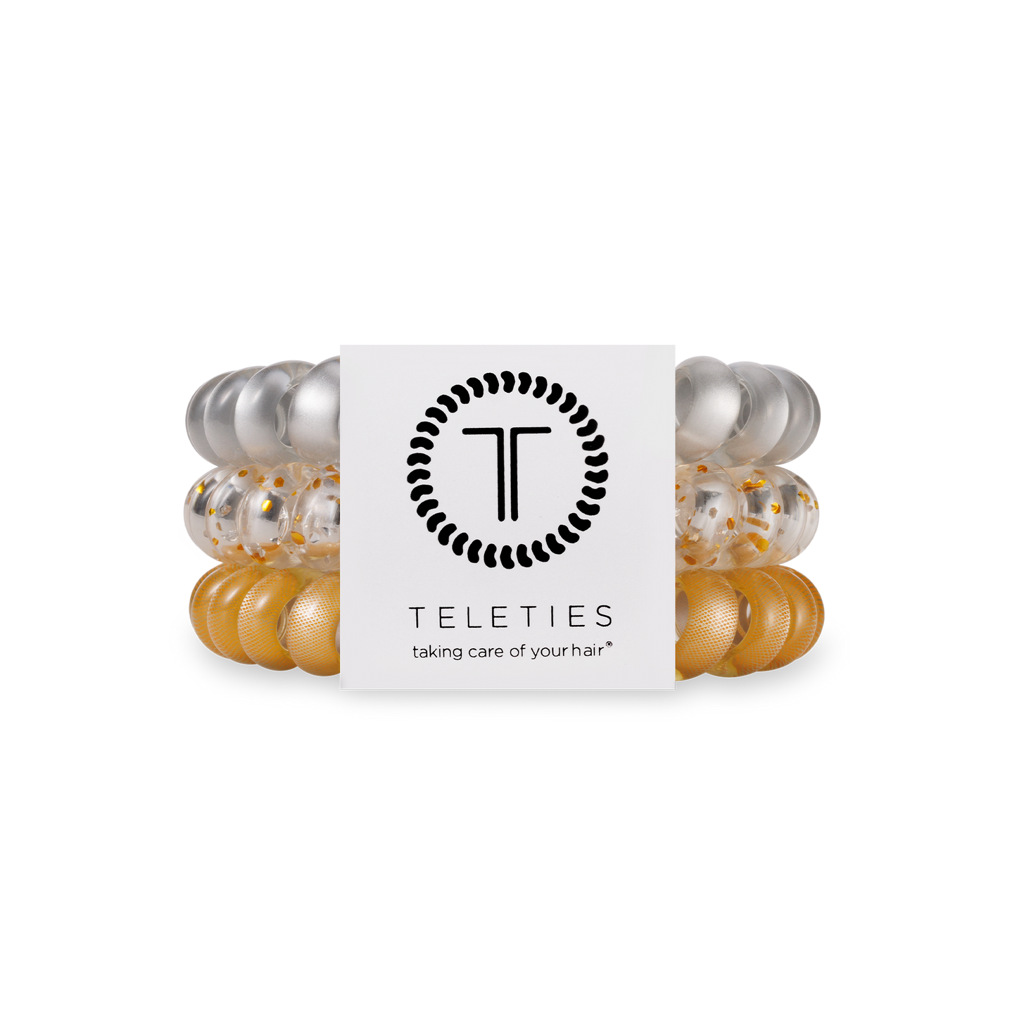 Spiral Hair Coils Large in Starstruck Hair Ties