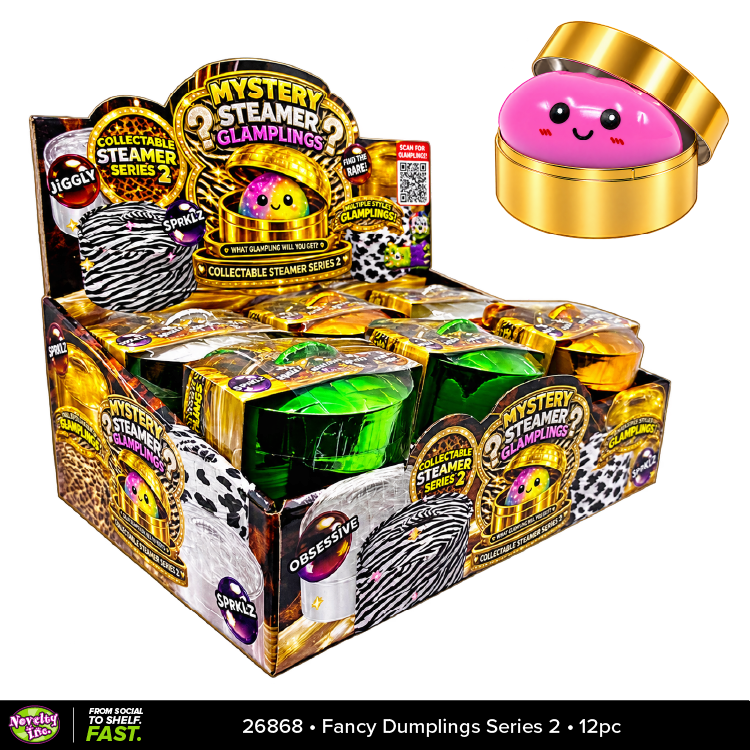 Fun Doh SERIES 2 Ultra-Rare Mystery Dumpling Squishy Toy