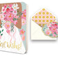 Best Wishes Bride Deluxe Greeting Card