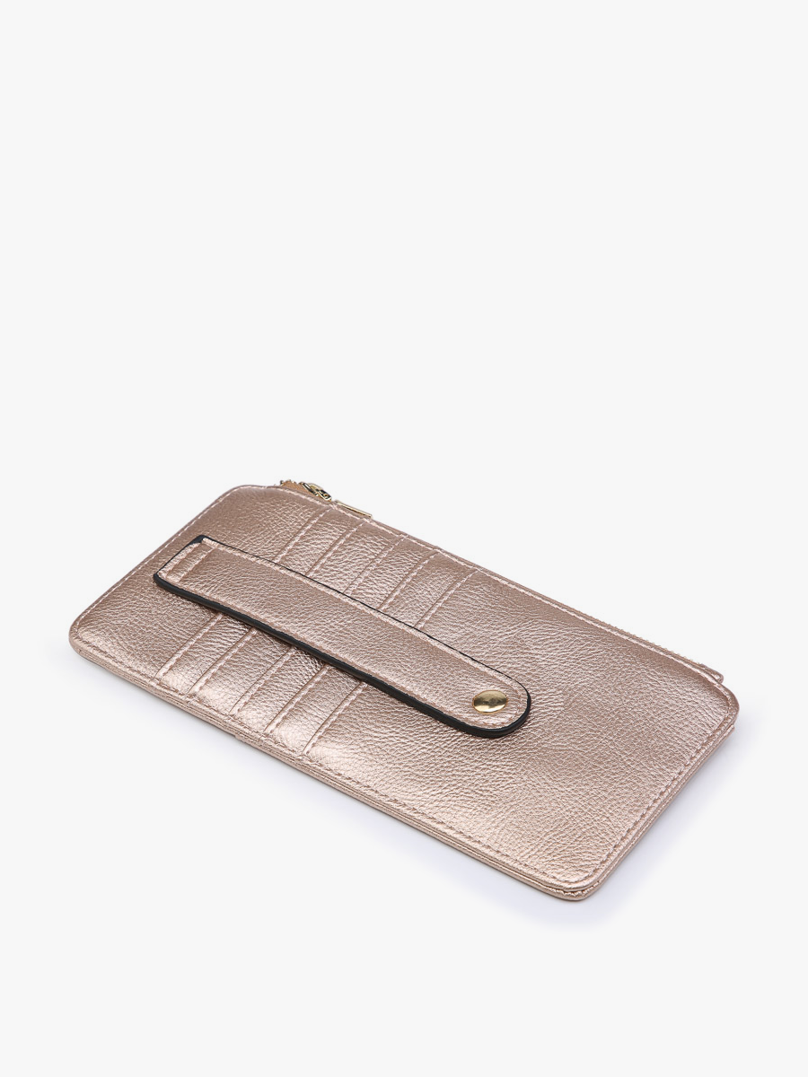 Saige Slim Wallet in Brown