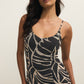 Charisma Tova Palm Midi Dress