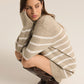 Fin Stripe Sweater Dress Heather Taupe