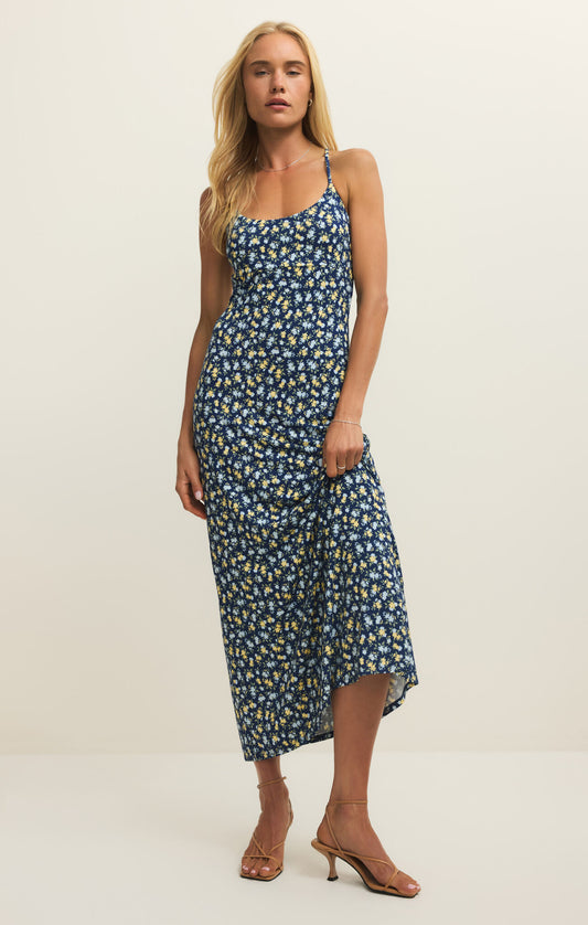 Chiara Idra Ditsy Midi Shift Dress