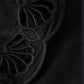Charlene Embroidery Top in Black