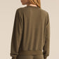 Russel Cozy Pullover in Grape Leaf