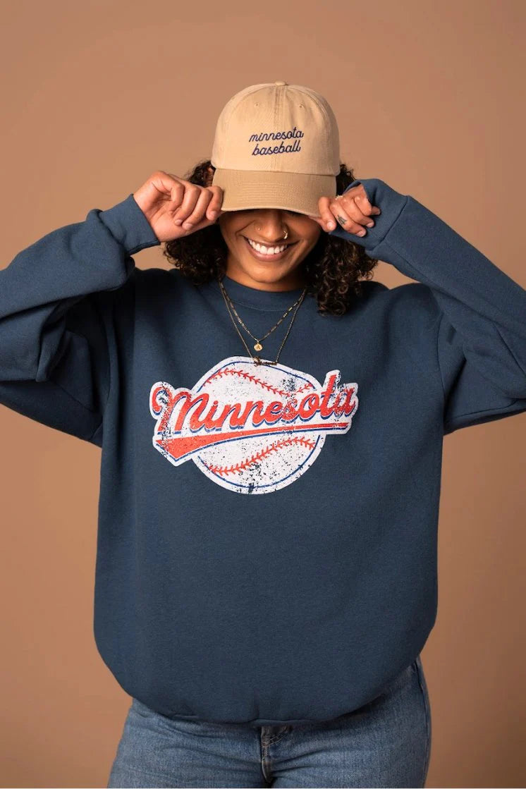 Fan Girl Twins Slugger Crewneck