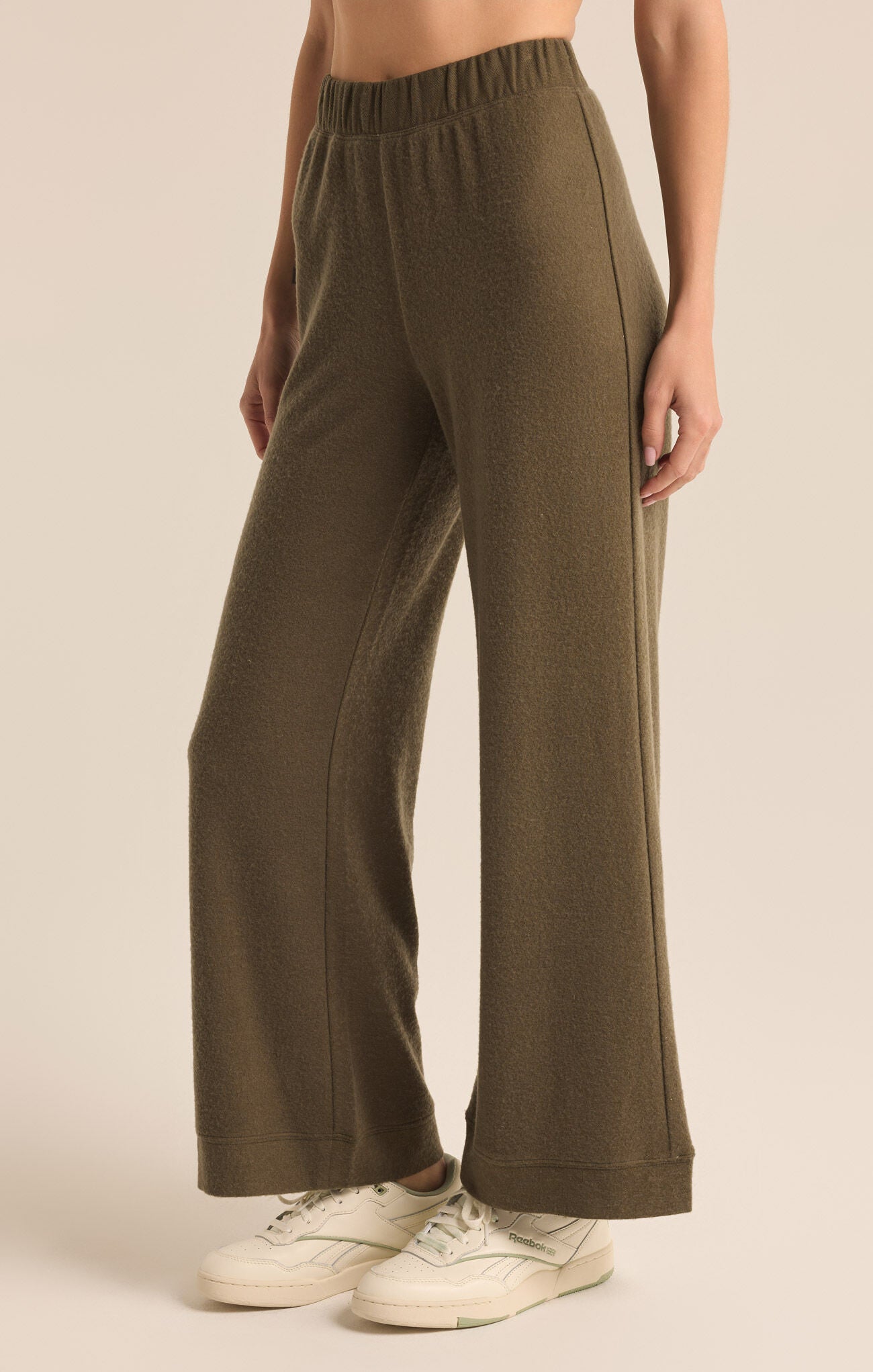 Tessa Cozy Pants in Grape Leaf