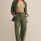 Josee Olive Twill Pants