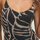 Charisma Tova Palm Midi Dress