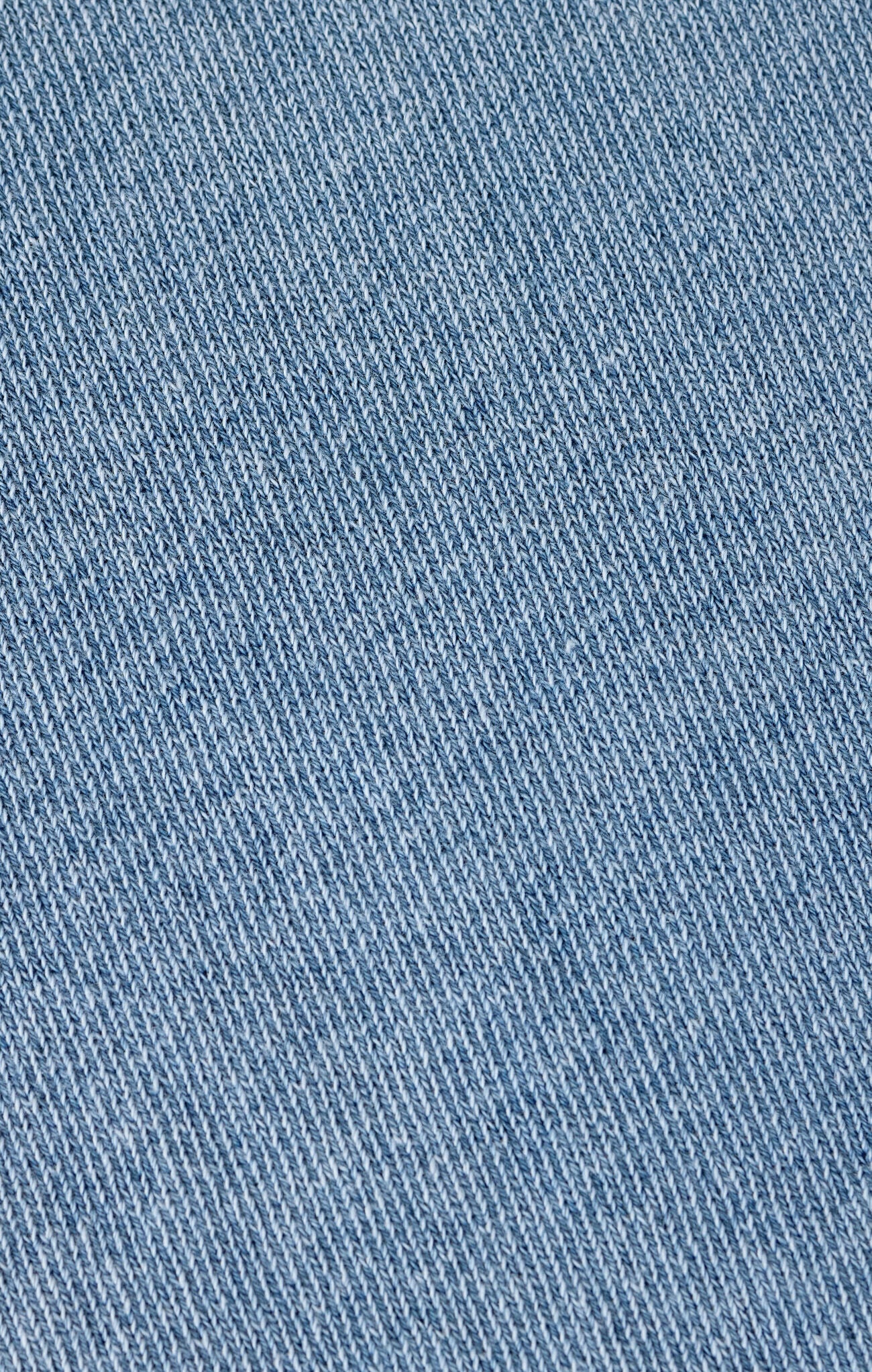 Curran Knit Denim Sweatshirt Tee
