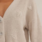 Fleur Cardigan in Parchment
