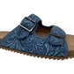 Berry Sandal in Navy