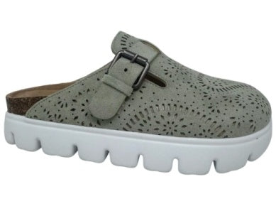 Lulu Clog in Sage