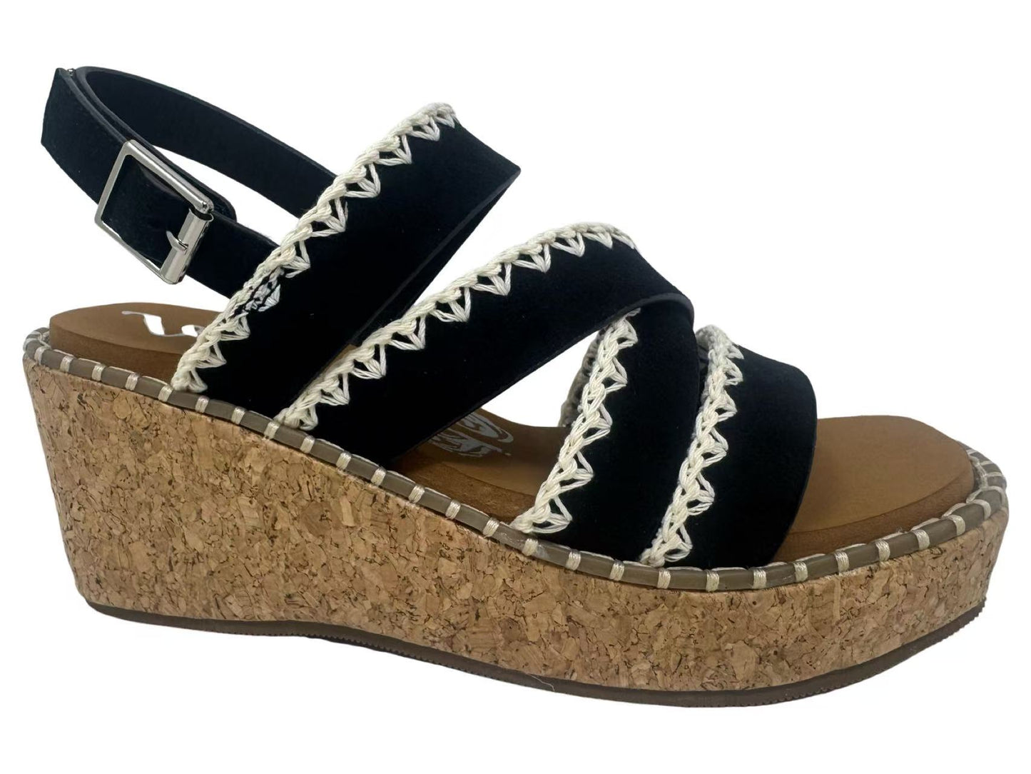 Bethany Wedge in Black