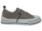 Aman Velvet Shoes in Nude
