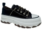 Piper Sneaker Cheetah in Black